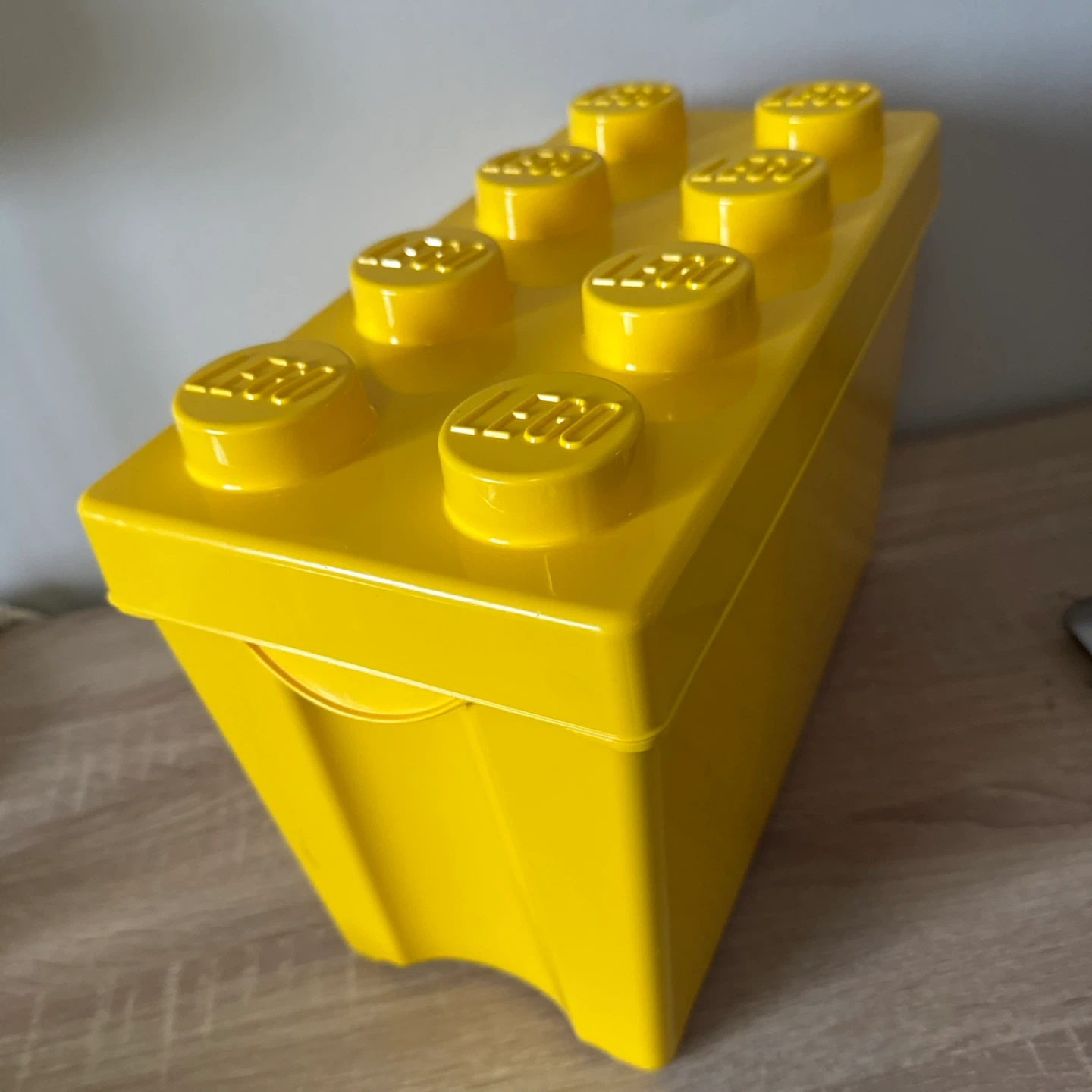 Yellow LEGO Storage Brick 8-Stud Container Large Box only
