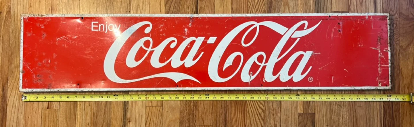 Enjoy Coca-Cola Metal Sign