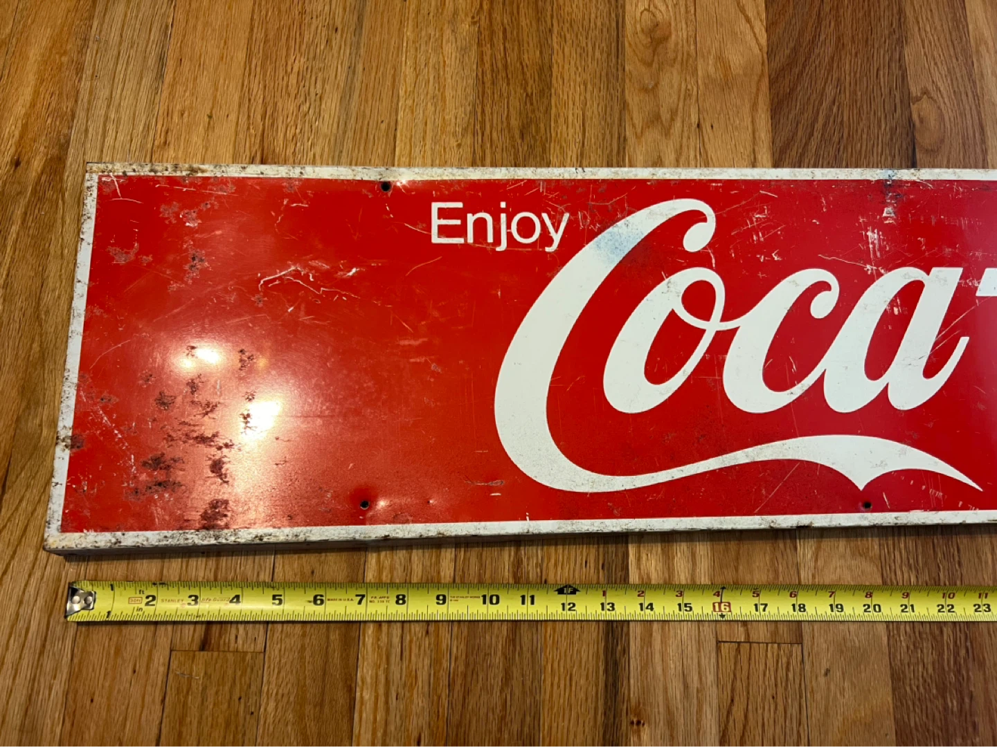 Enjoy Coca-Cola Metal Sign - photo 4