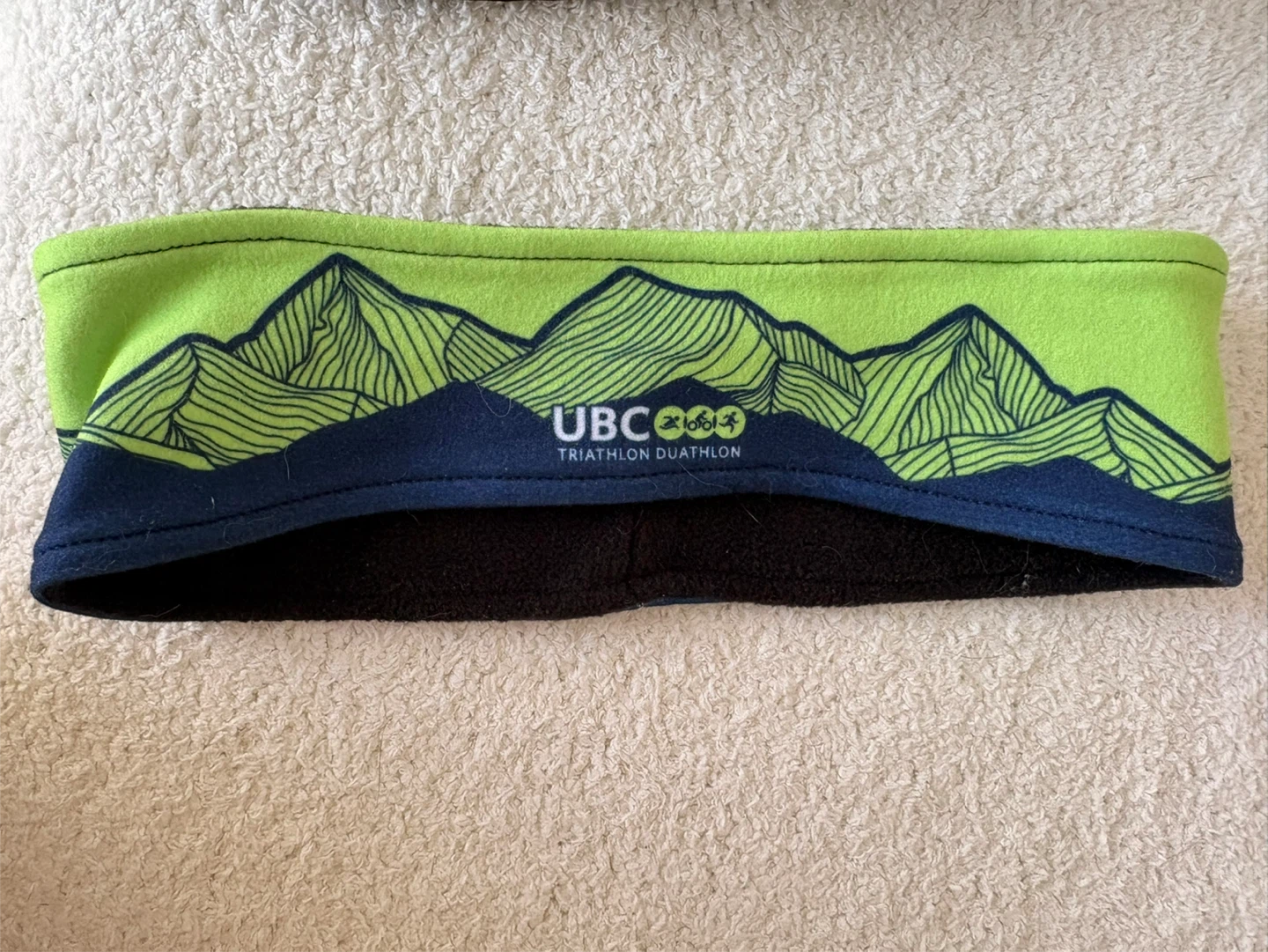 UBC Triathlon Duathlon (TriDu) Headband