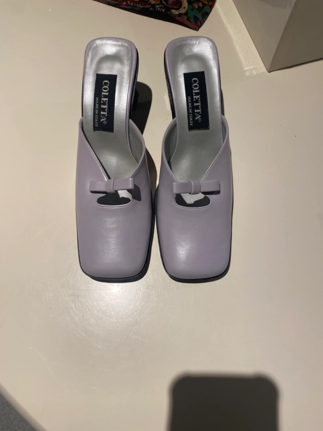 Coletta Women's Lavender Mules - Size 38