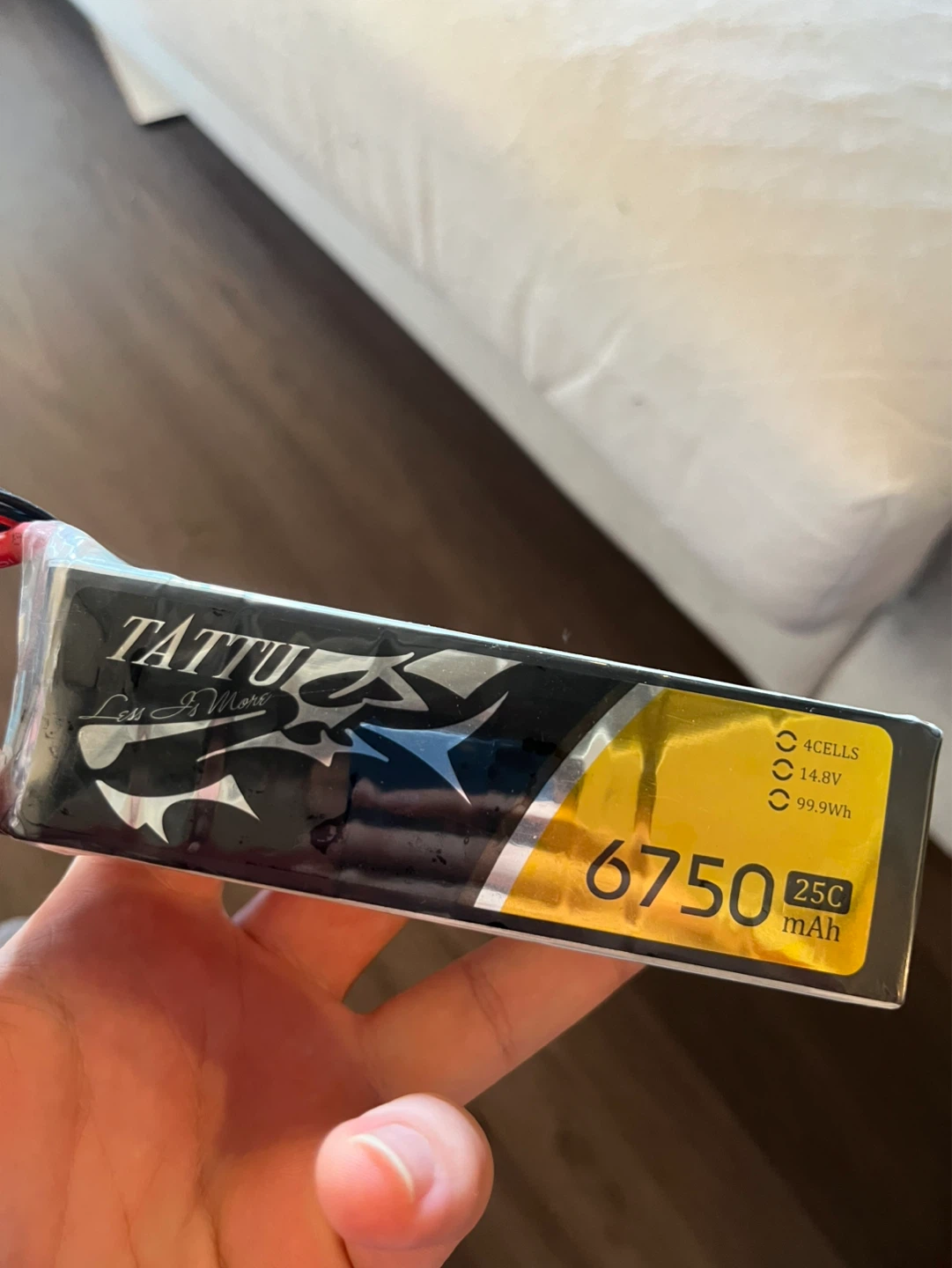 Tattu LiPo Battery 6750mAh 4S 14.8V 25C