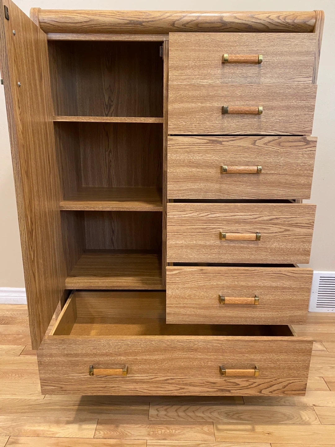 Vintage Oak Palliser Tall Dresser (CAN DELIVER) - photo 3
