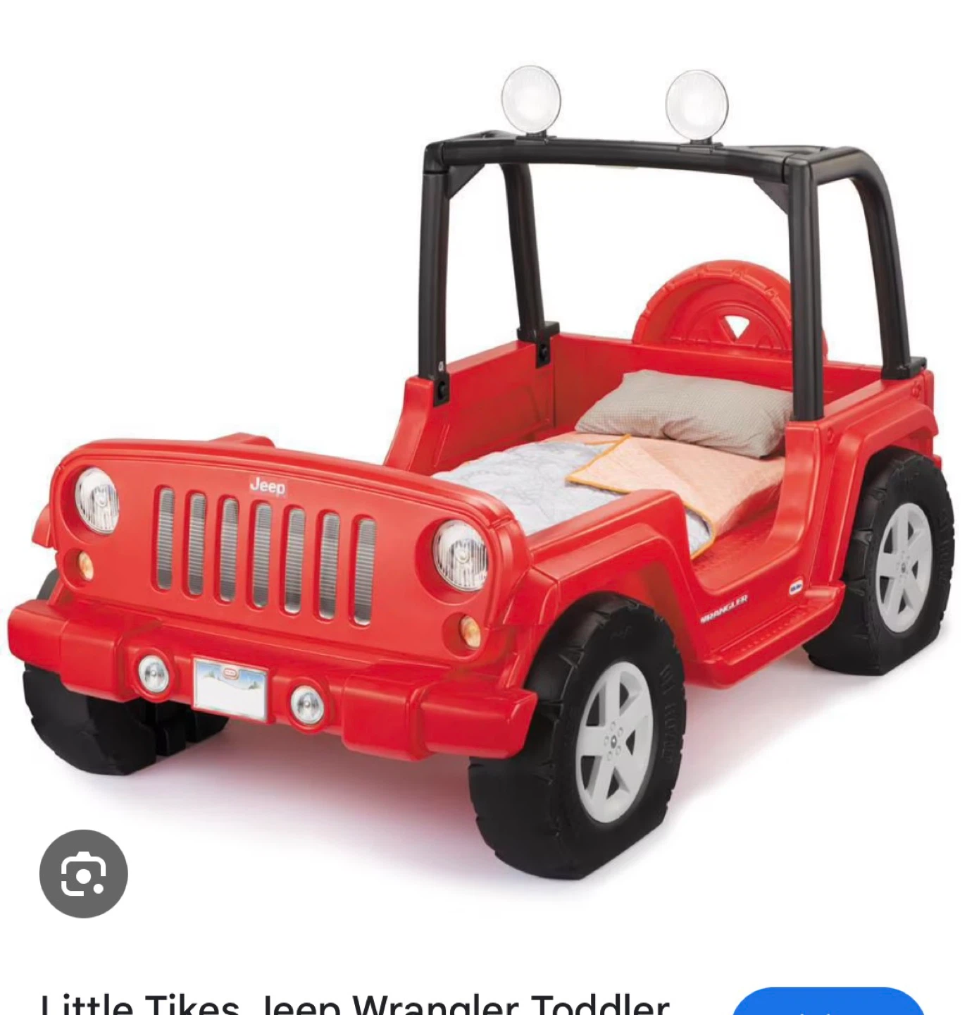 Little Tikes Jeep Wrangler Toddler Bed