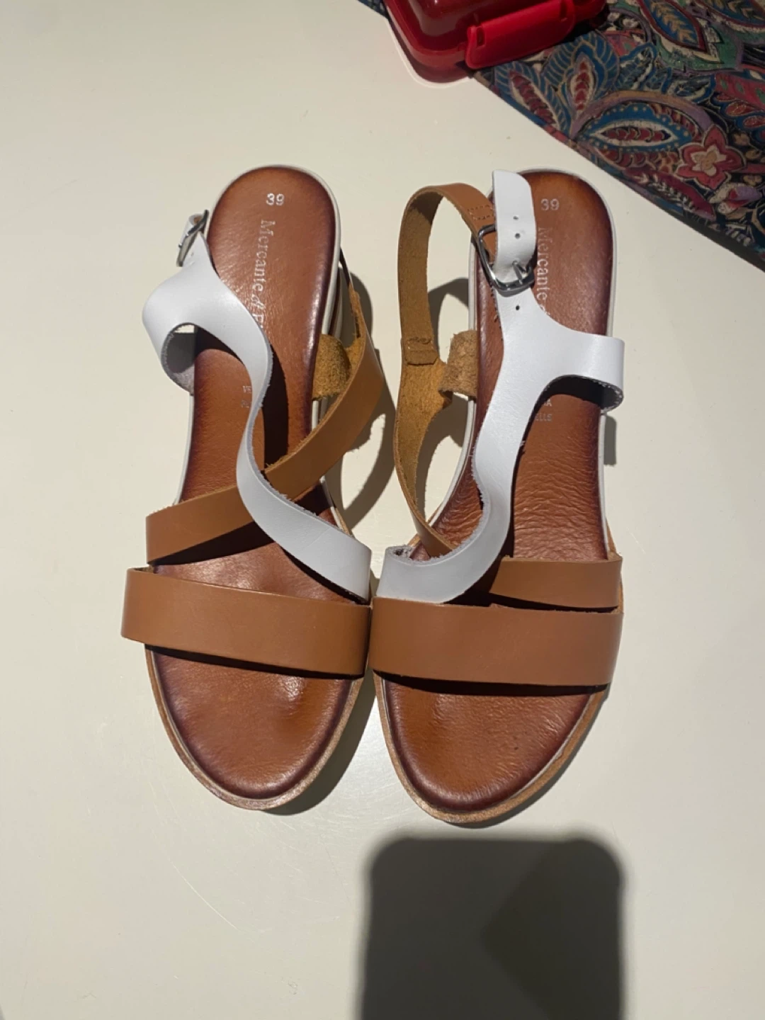 Mercante di Fiori Women's Wedge Sandals - Size 39
