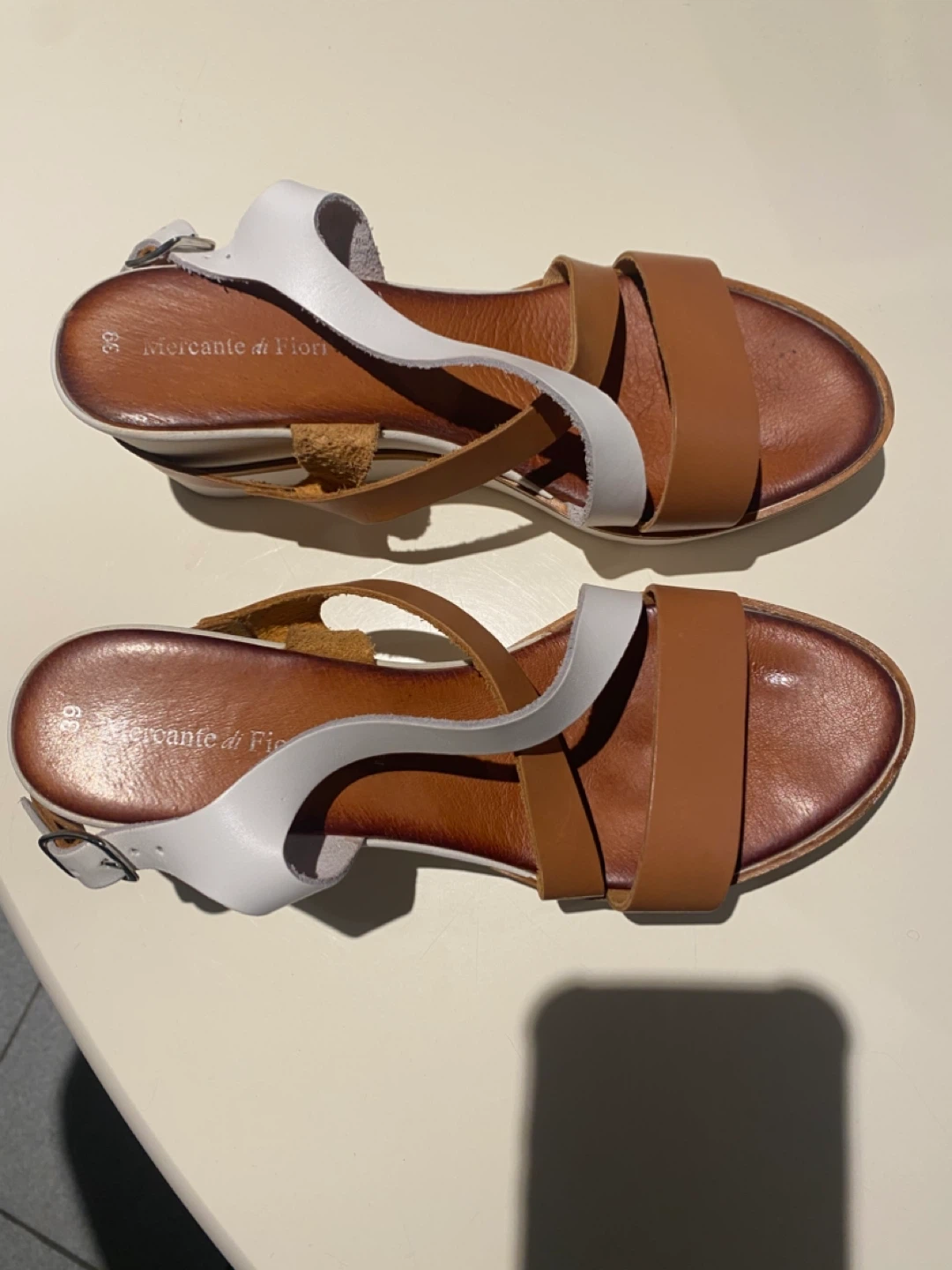 Mercante di Fiori Women's Wedge Sandals - Size 39 - photo 3