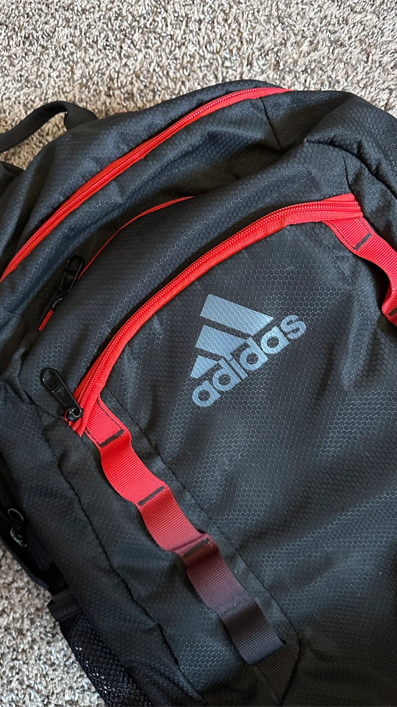 Adidas Backpack Black Red - photo 3