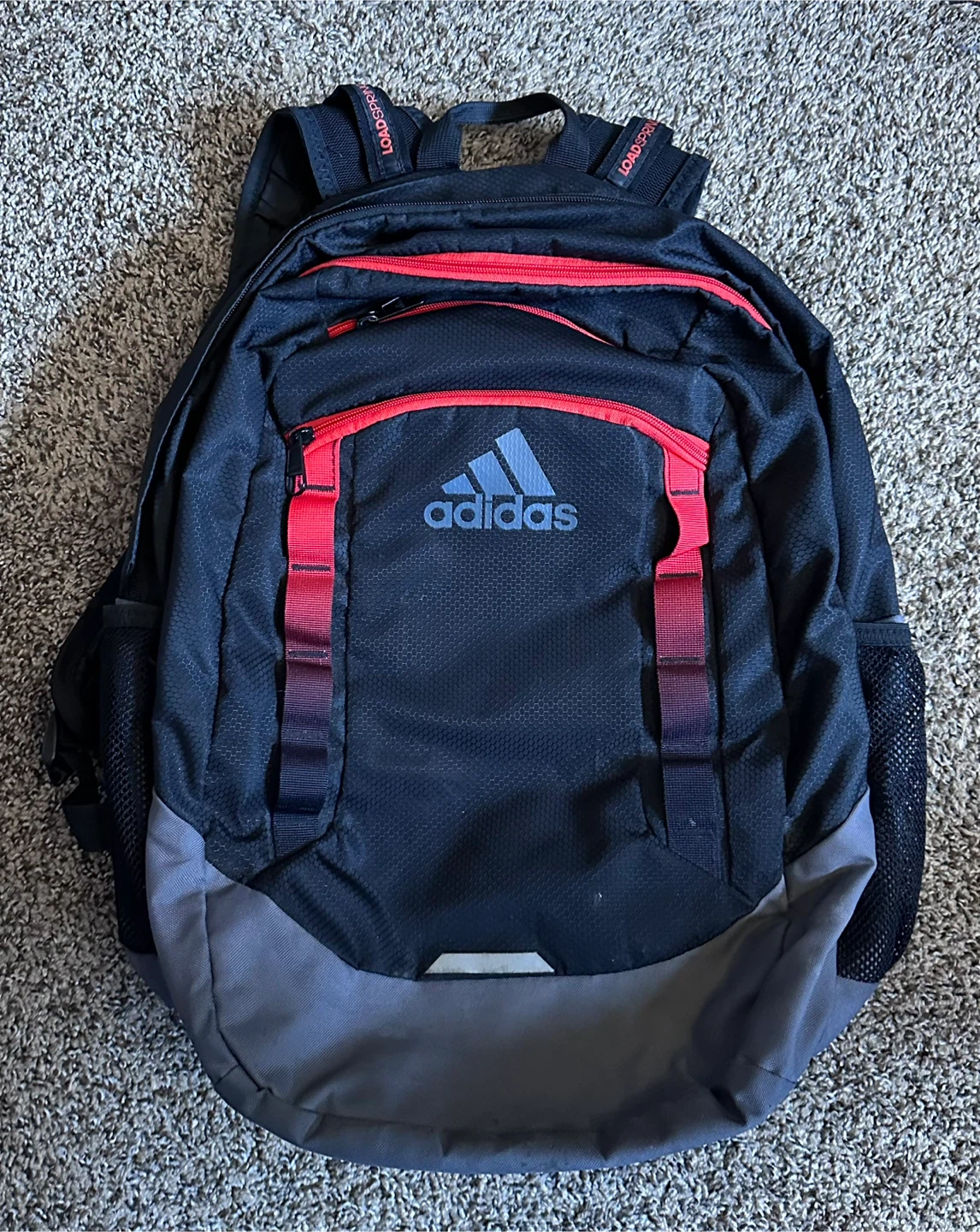 Adidas Backpack Black Red
