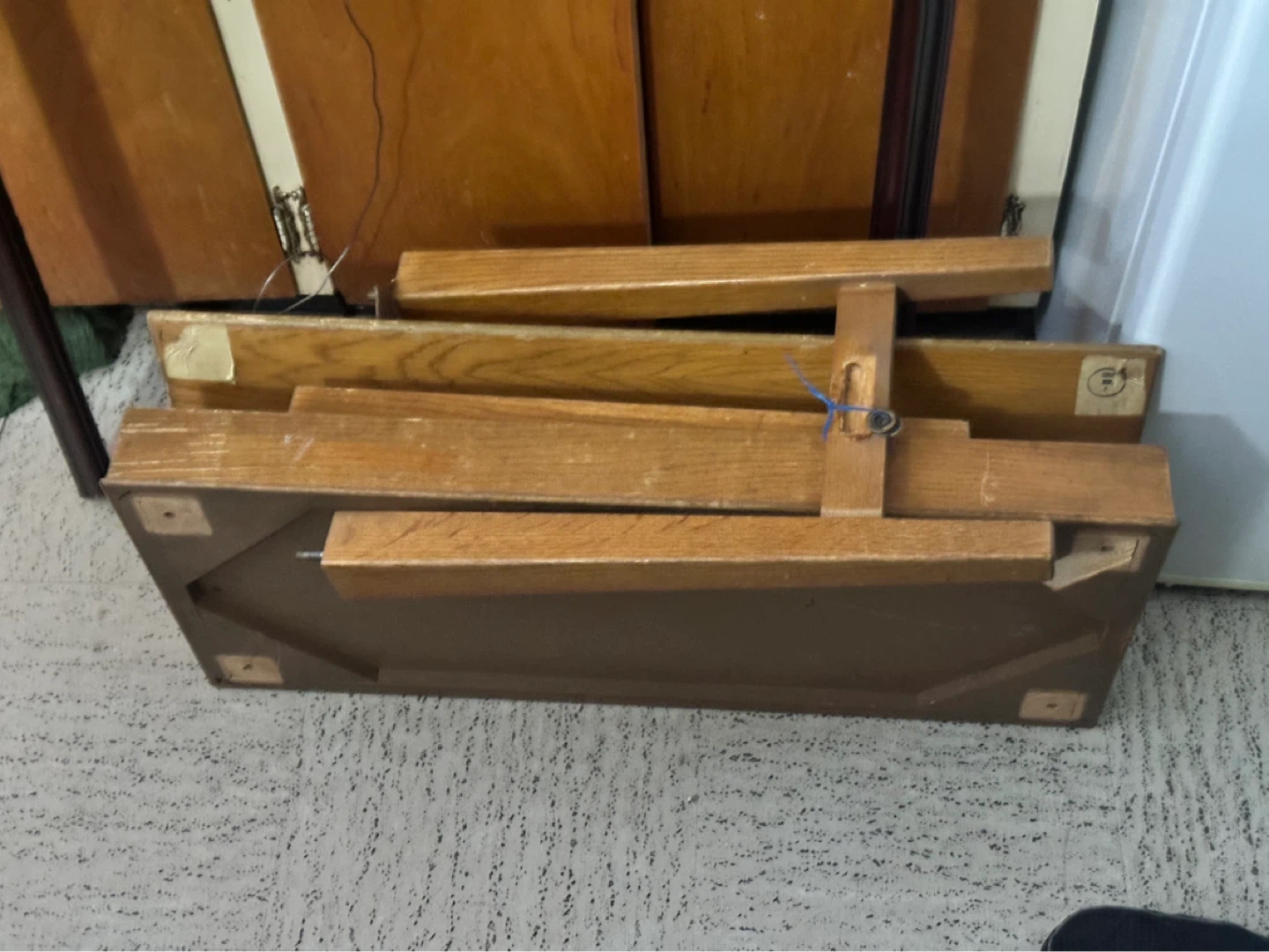 Oak piano bench - photo 4