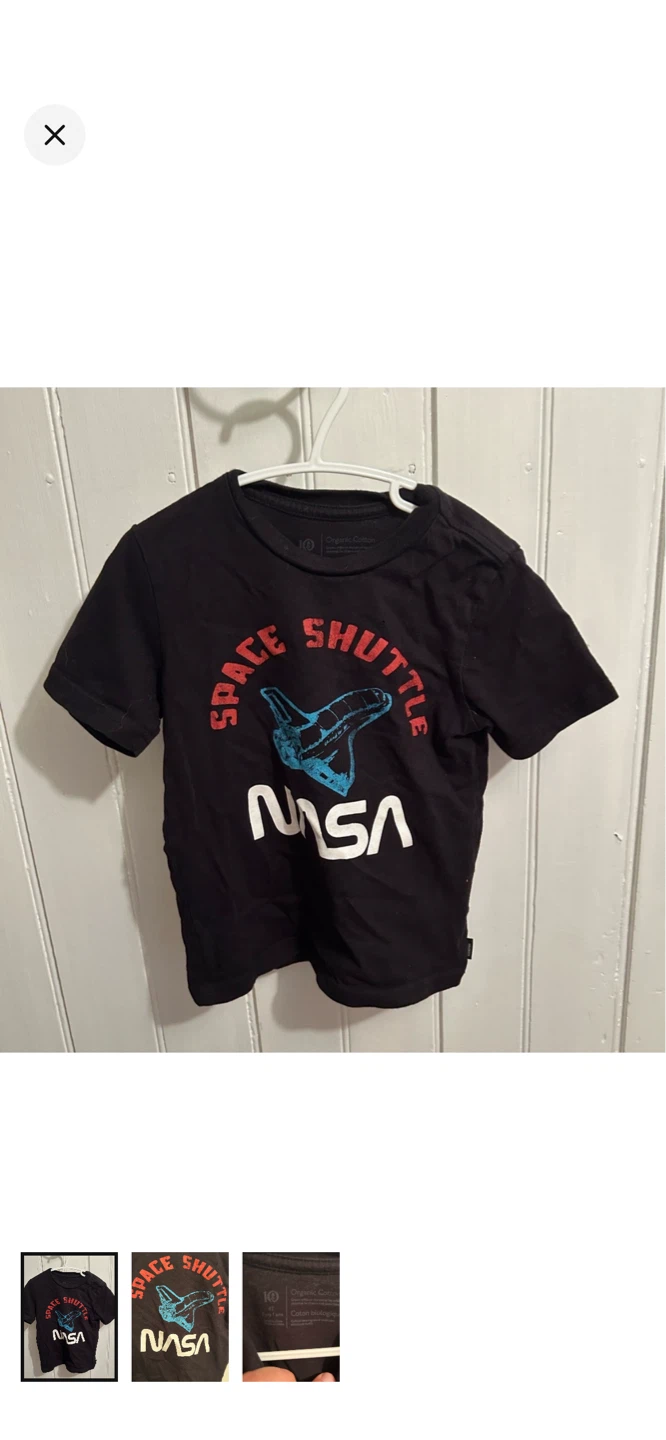 Kids NASA Space Shuttle T-Shirt