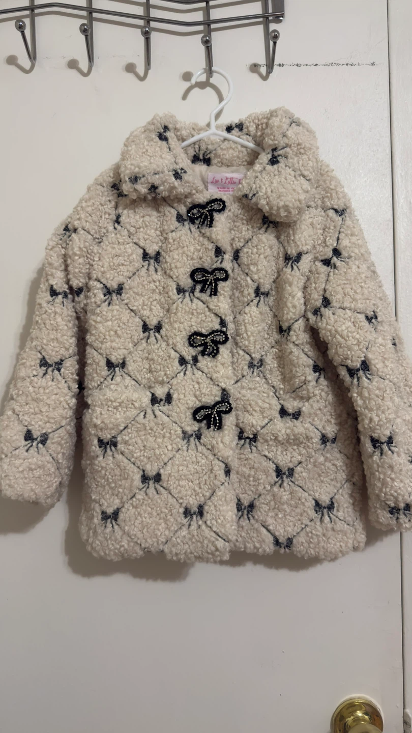 Luv & Lottie Girls' Sherpa Jacket size 6Y