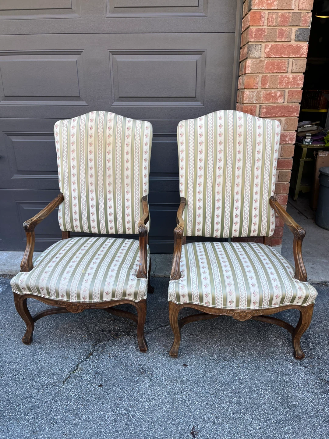 Pair of French Armchairs