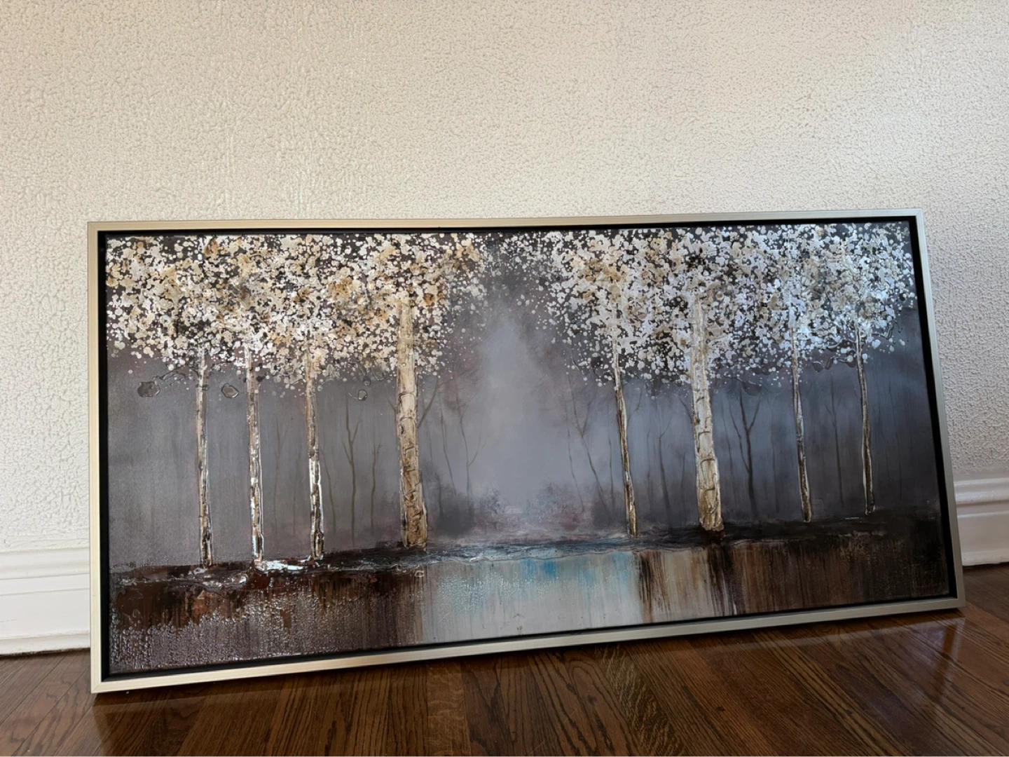 Textured Forest Landscape Wall Art