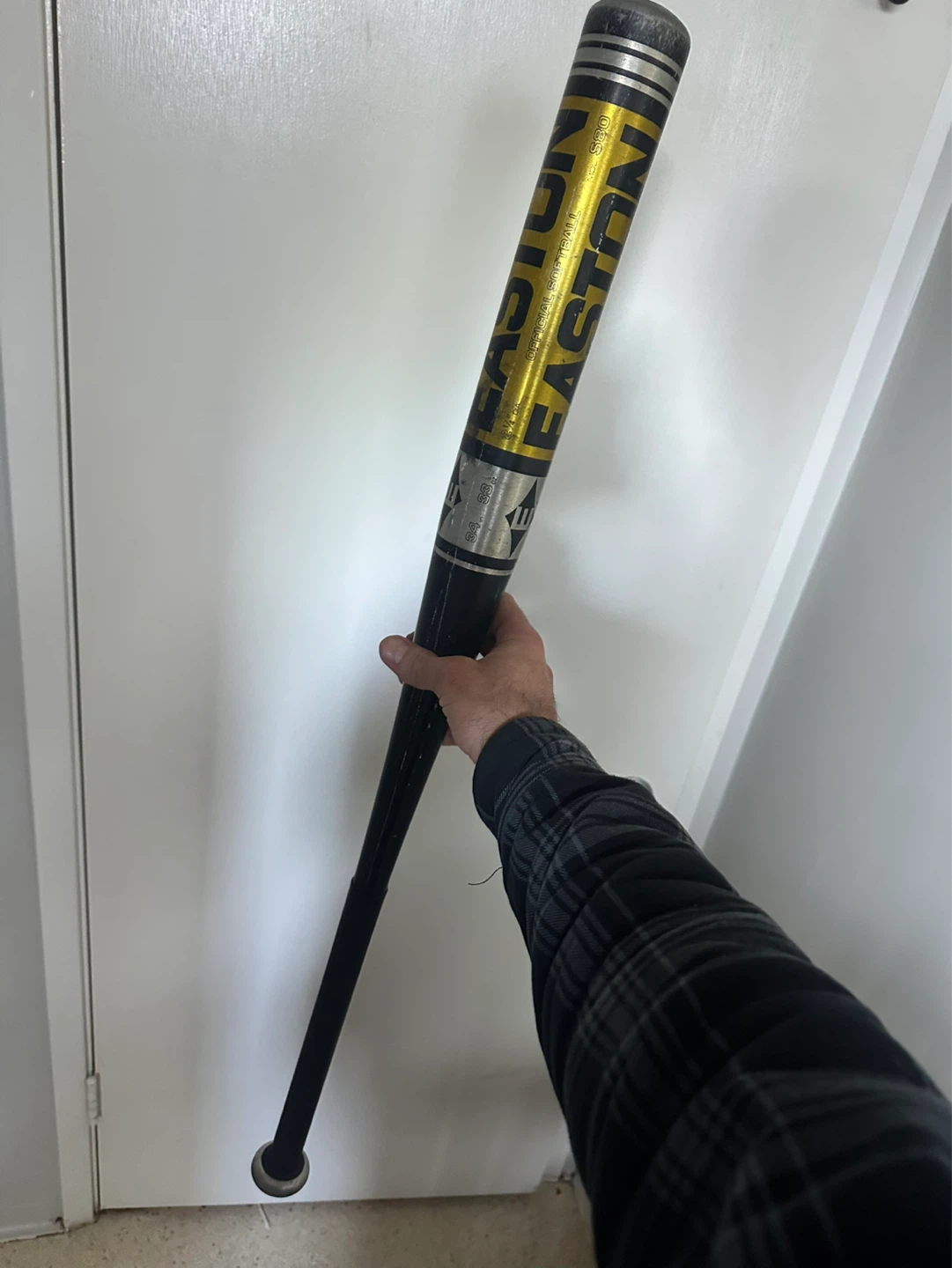 easton s80 3433 bat 7046 alloy 33oz 34”