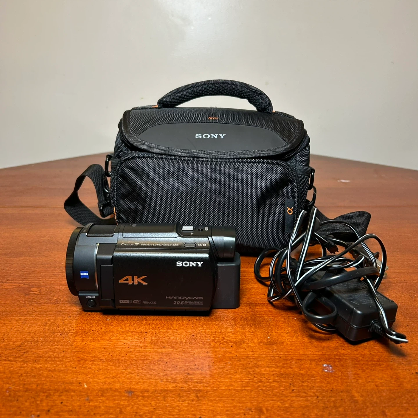 Sony FDR-AX33 4K Handycam Camcorder Tested & Works Perfectly