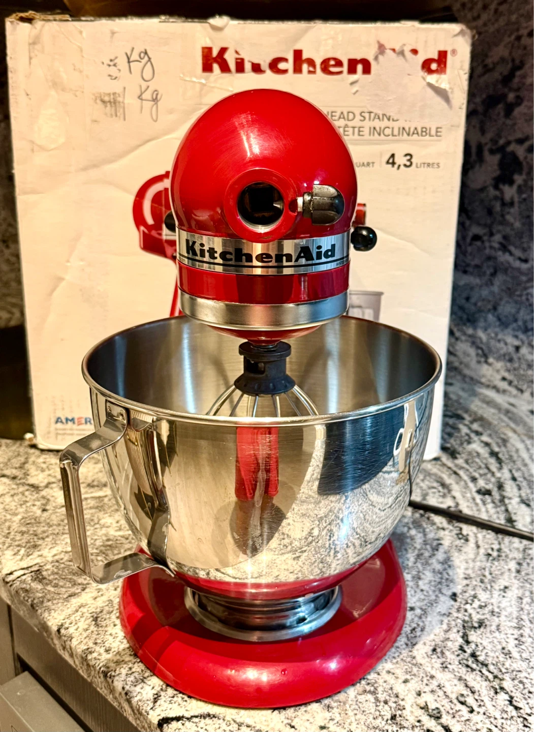 KitchenAid Custom Stand Mixer Red 4,3L - photo 4