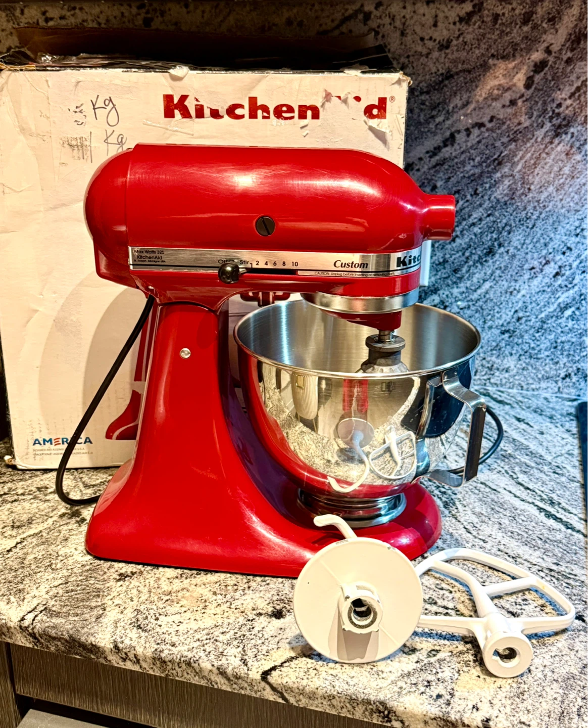 KitchenAid Custom Stand Mixer Red 4,3L