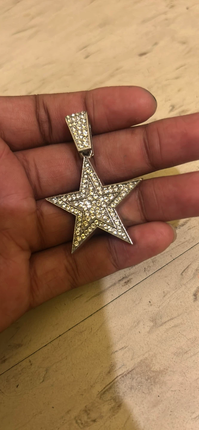 Star Pendant Necklace Charm