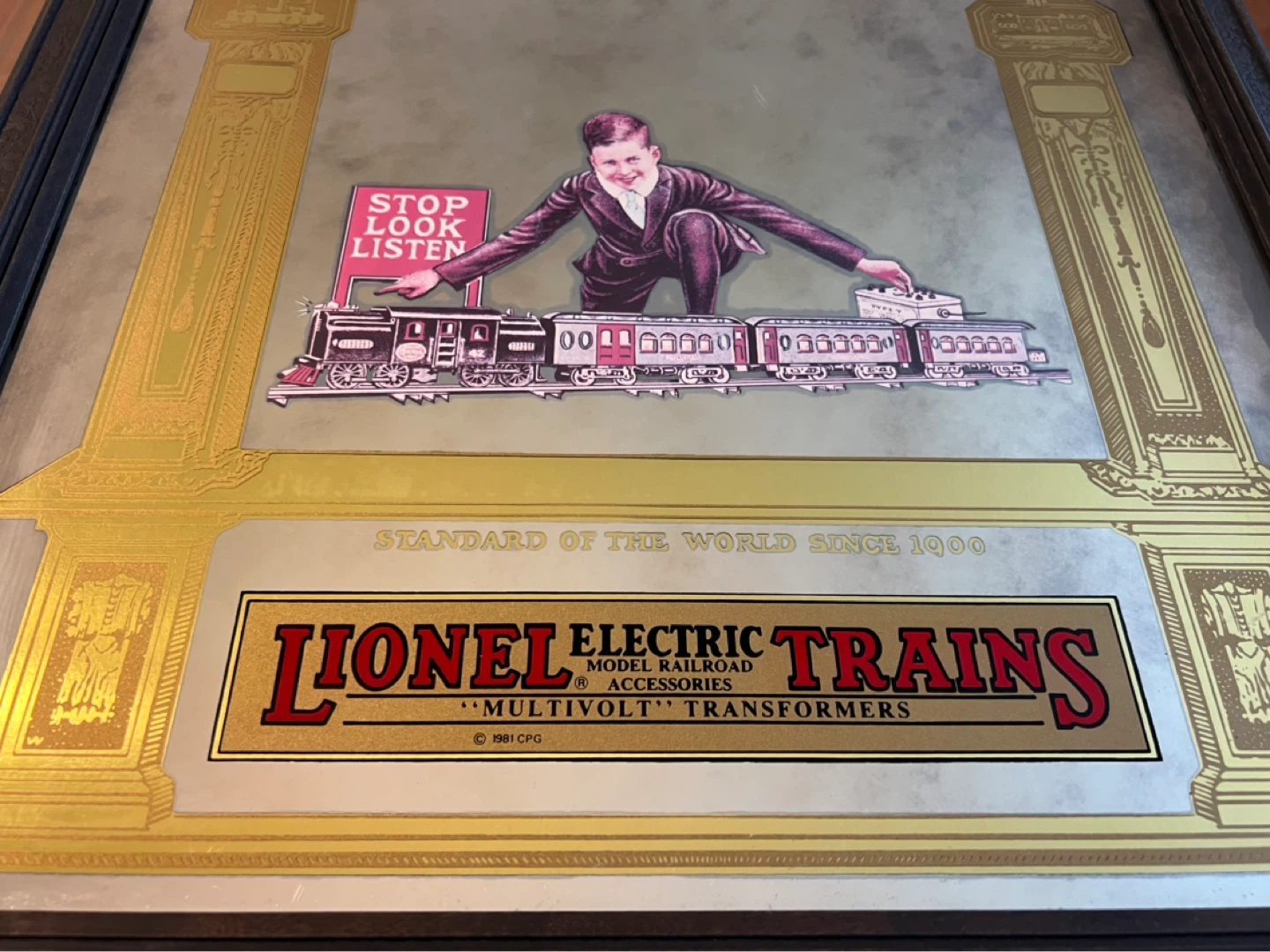 Lionel Electric Trains Mirror - photo 2