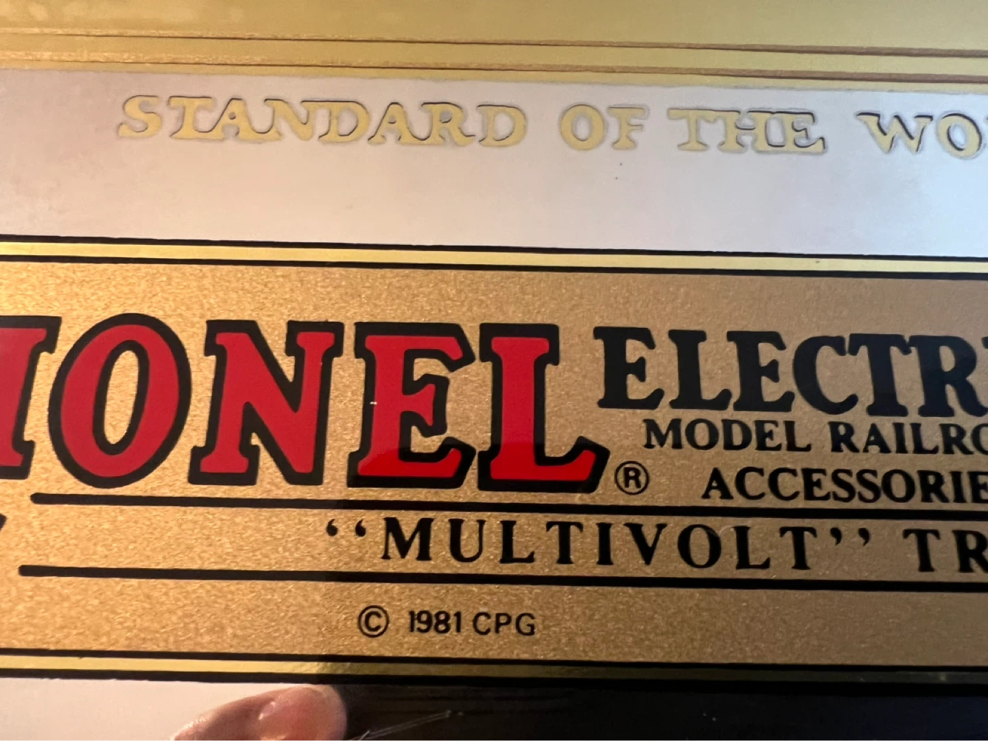 Lionel Electric Trains Mirror - photo 5