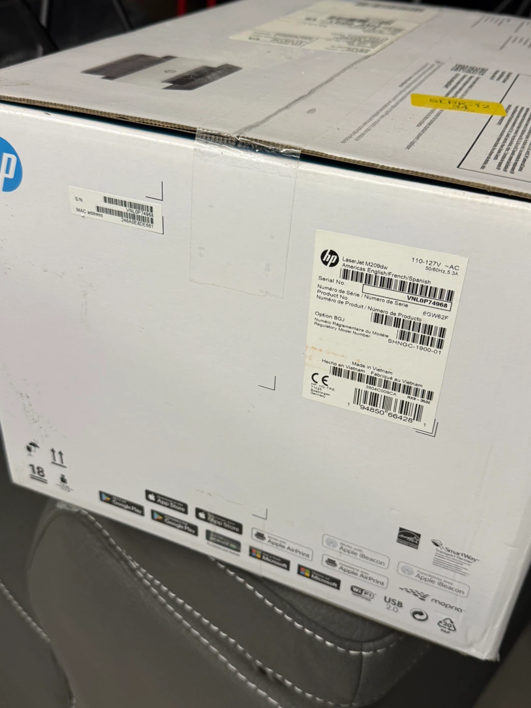 New HP LaserJet M209dw Printer - photo 4