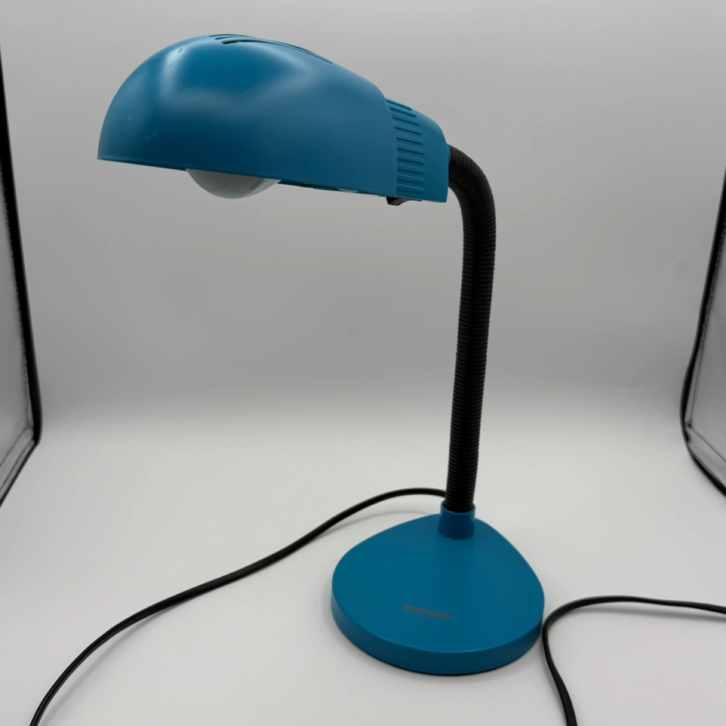 Philips Teal Blue Adjustable Gooseneck Desk Lamp