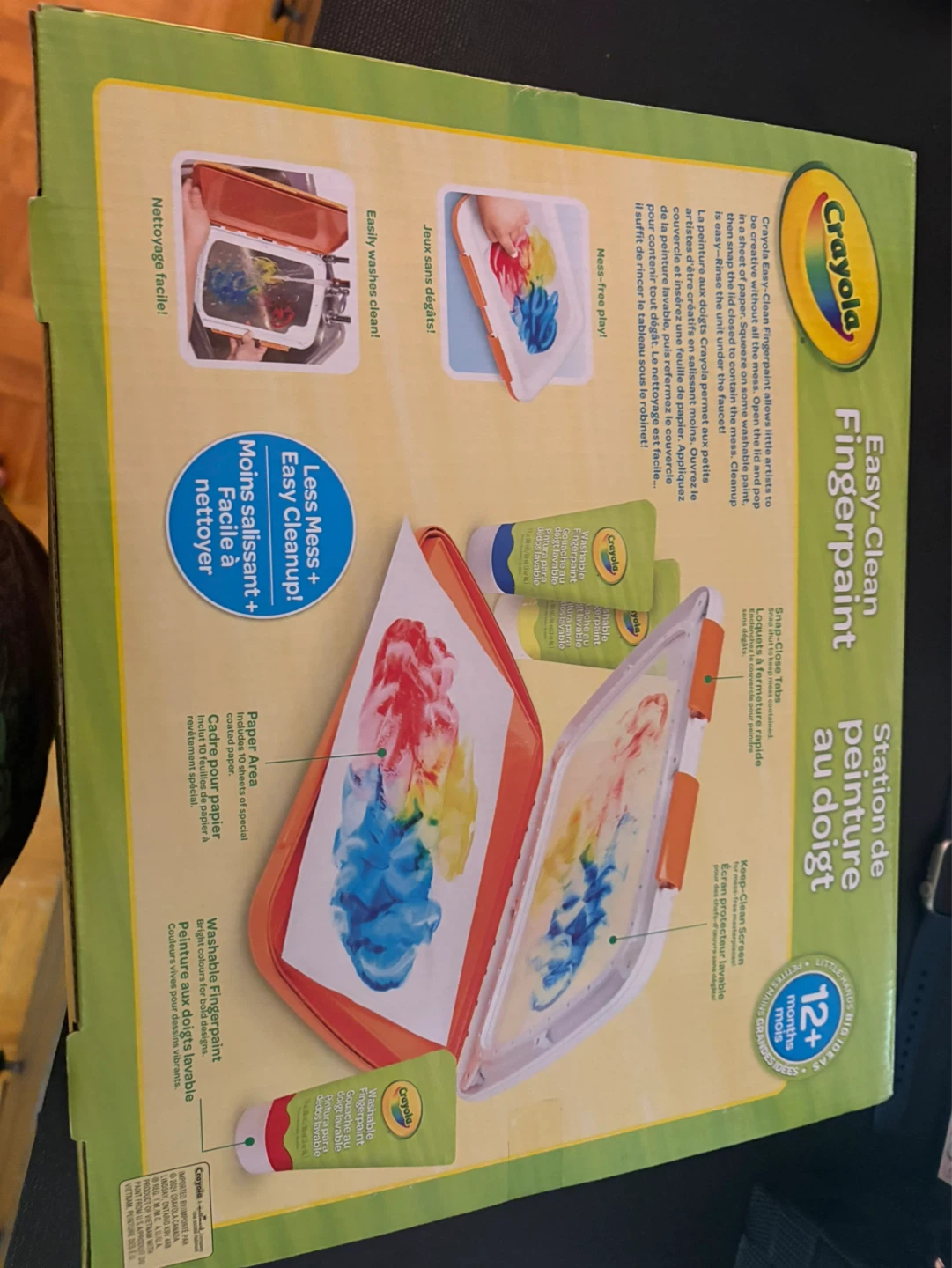 Crayola Easy-Clean Fingerpaint Station - photo 2