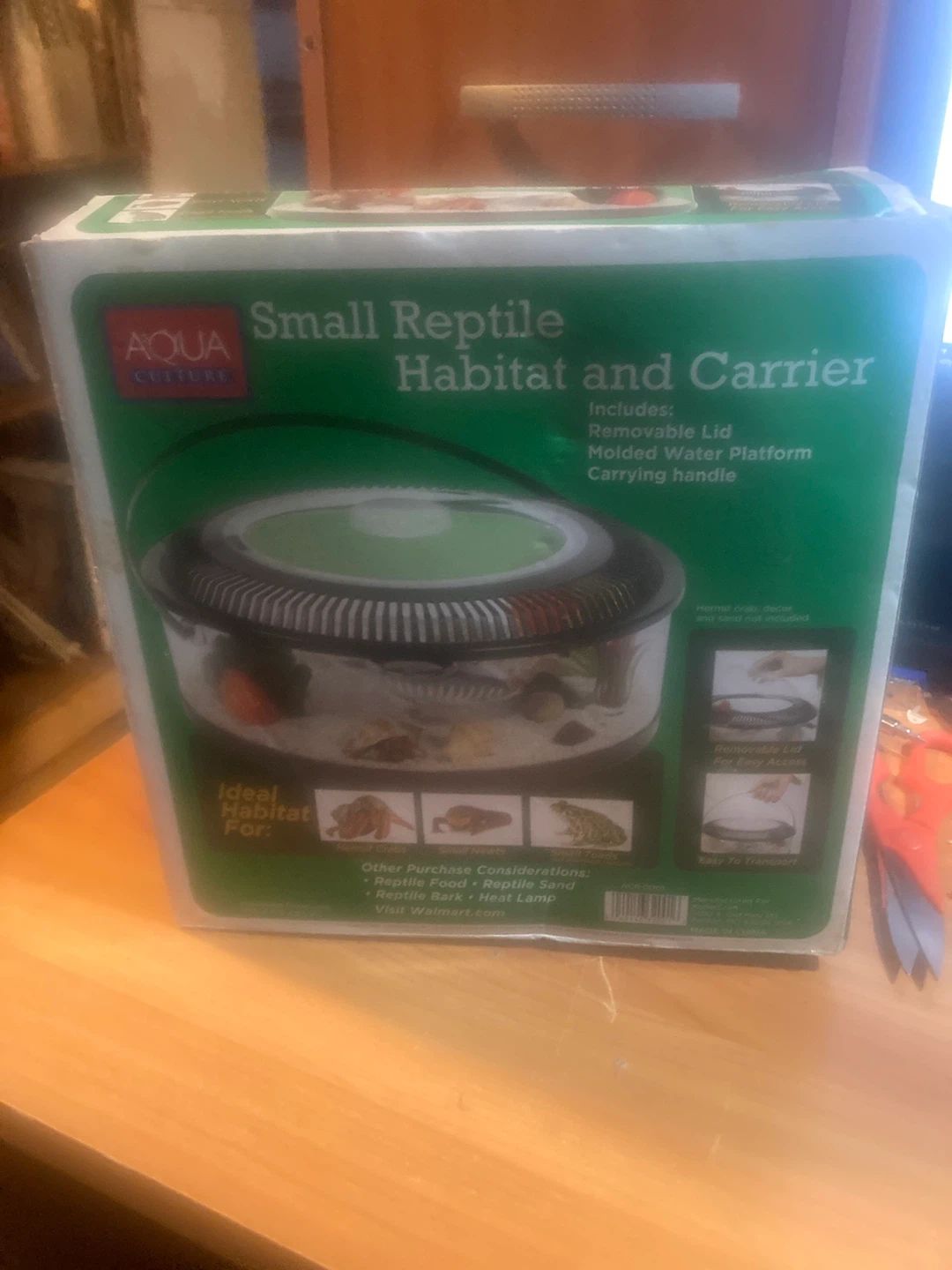 Aqua Culture Small Reptile Habitat and Carrier