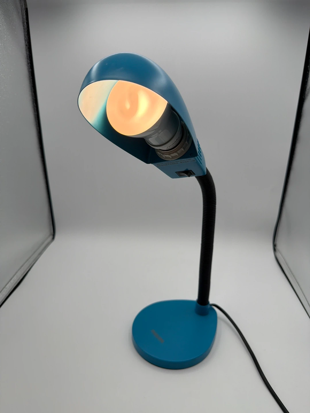 Philips Teal Blue Adjustable Gooseneck Desk Lamp - photo 5