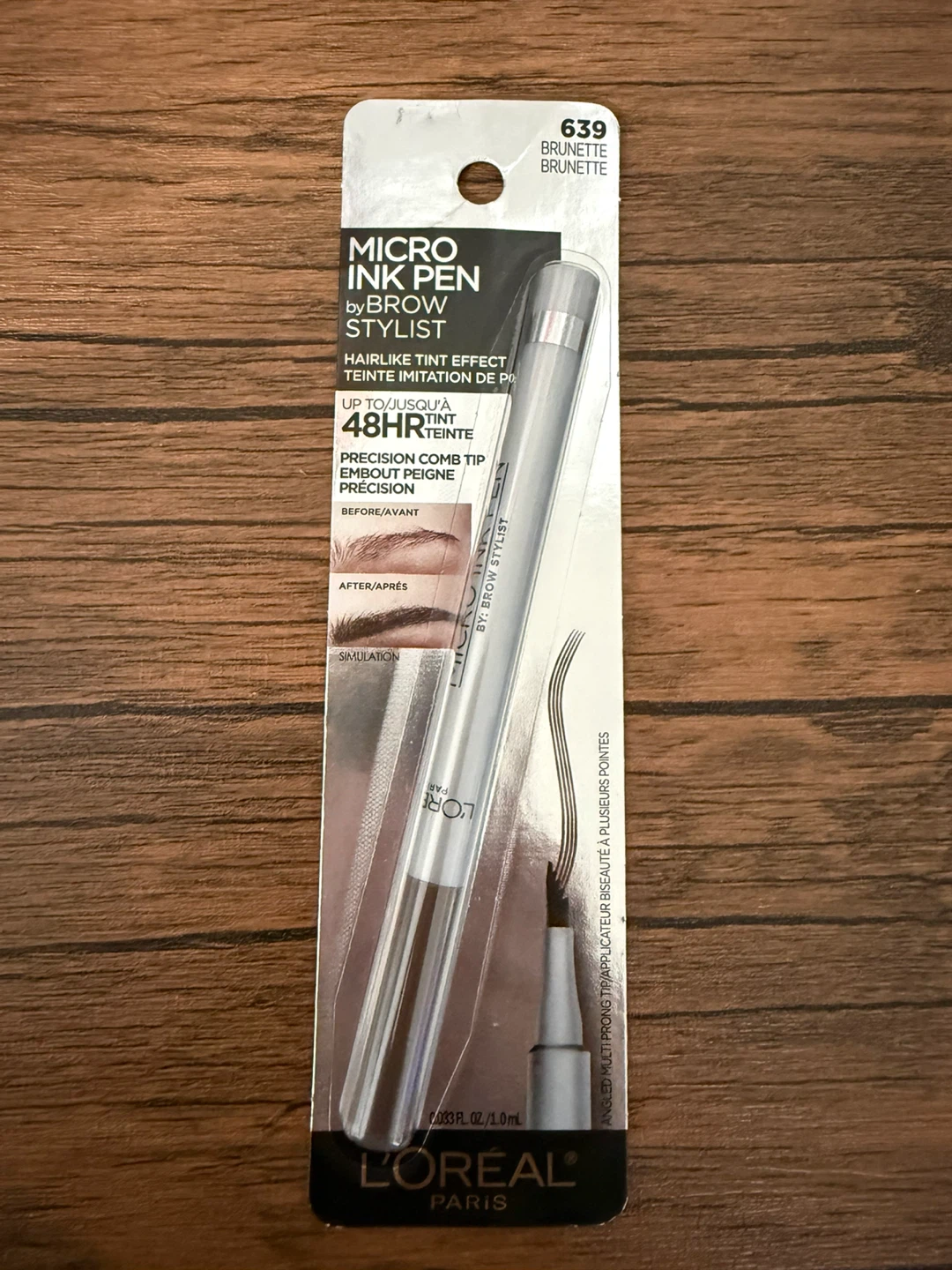 L'Oréal Micro Ink Pen by Brow Stylist - Brunette 639