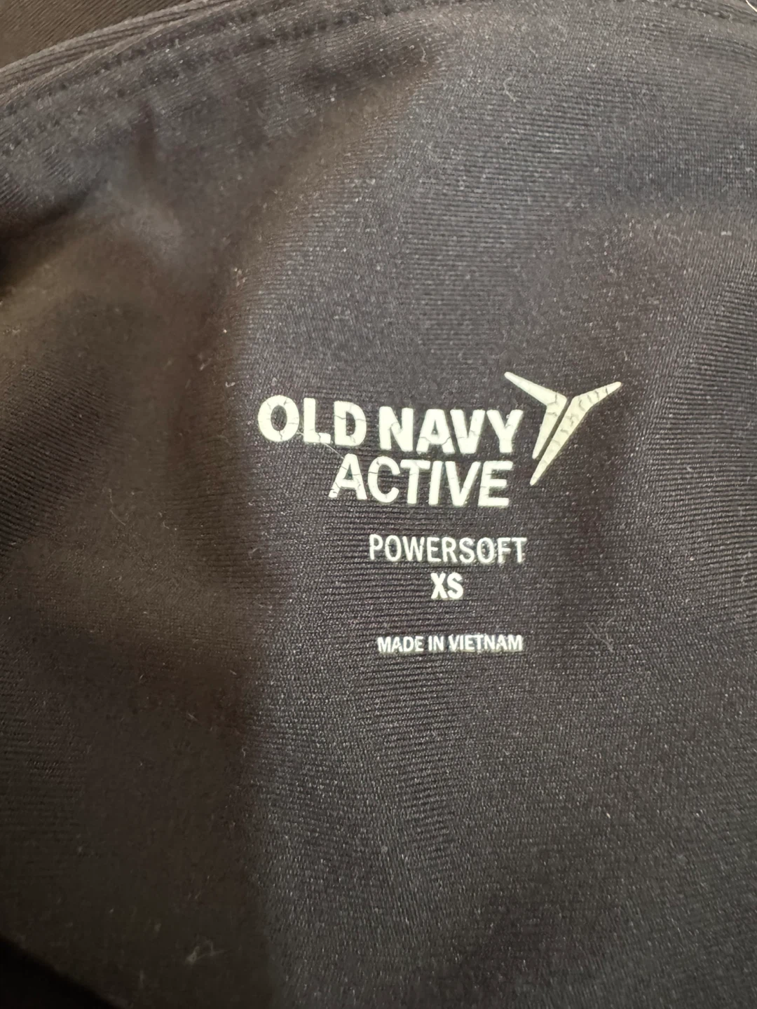 Old Navy Active PowerSoft Leggings Black XS - photo 5