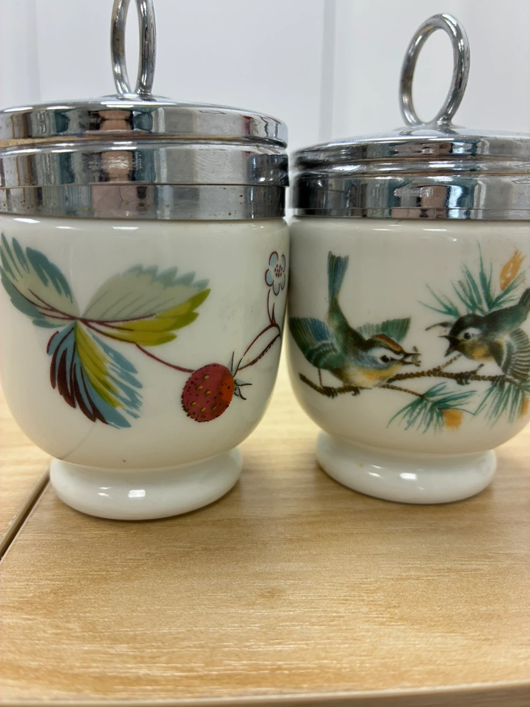 Royal Worcester Porcelain Egg Cups (Set of 4)