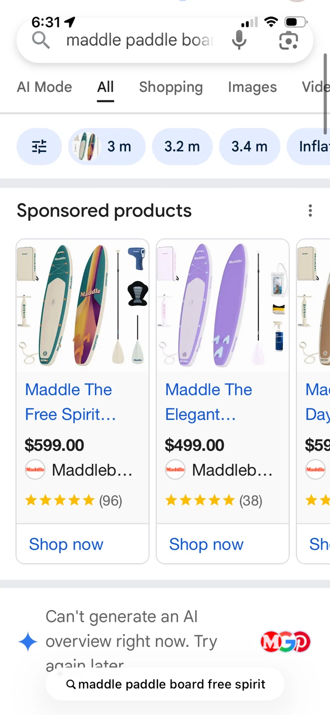 Maddle The Free Spirit Paddle Board Package - photo 2