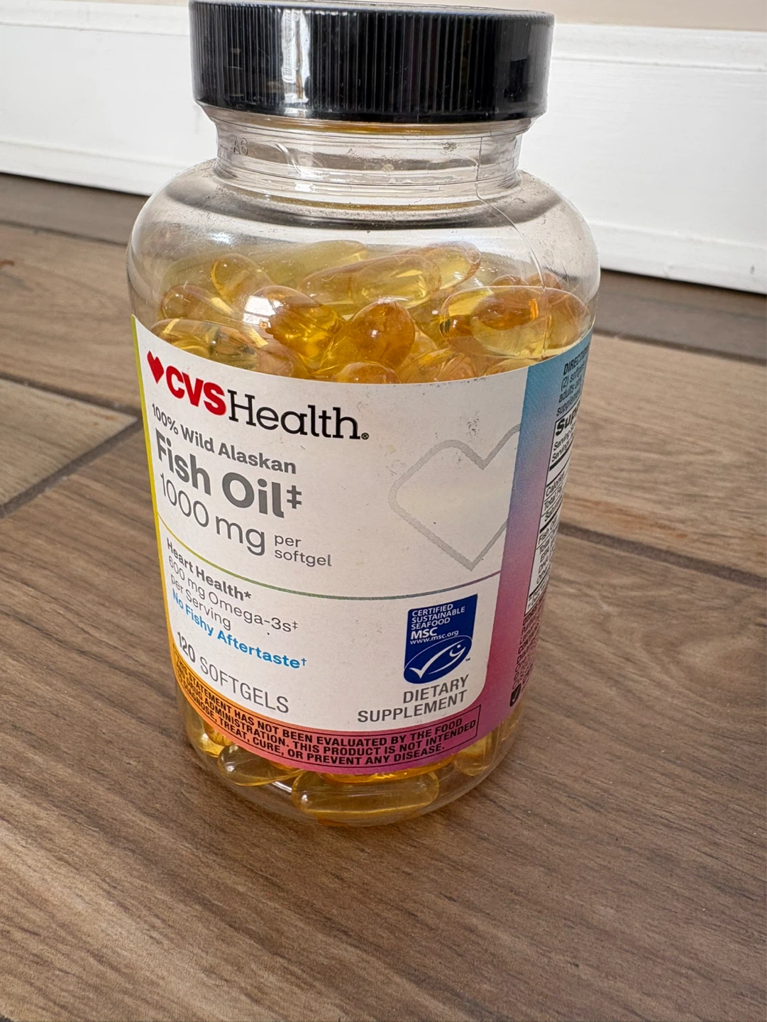CVS Health 100% Wild Alaskan Fish Oil