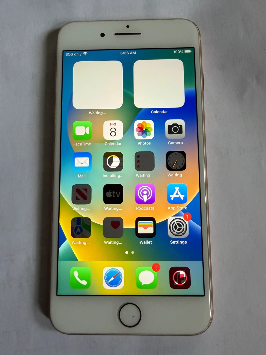 Used Apple iPhone 8 Plus Rose Gold - photo 2