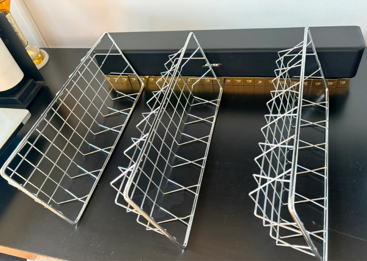 Set of 3 Wire Storage Baskets - photo 4