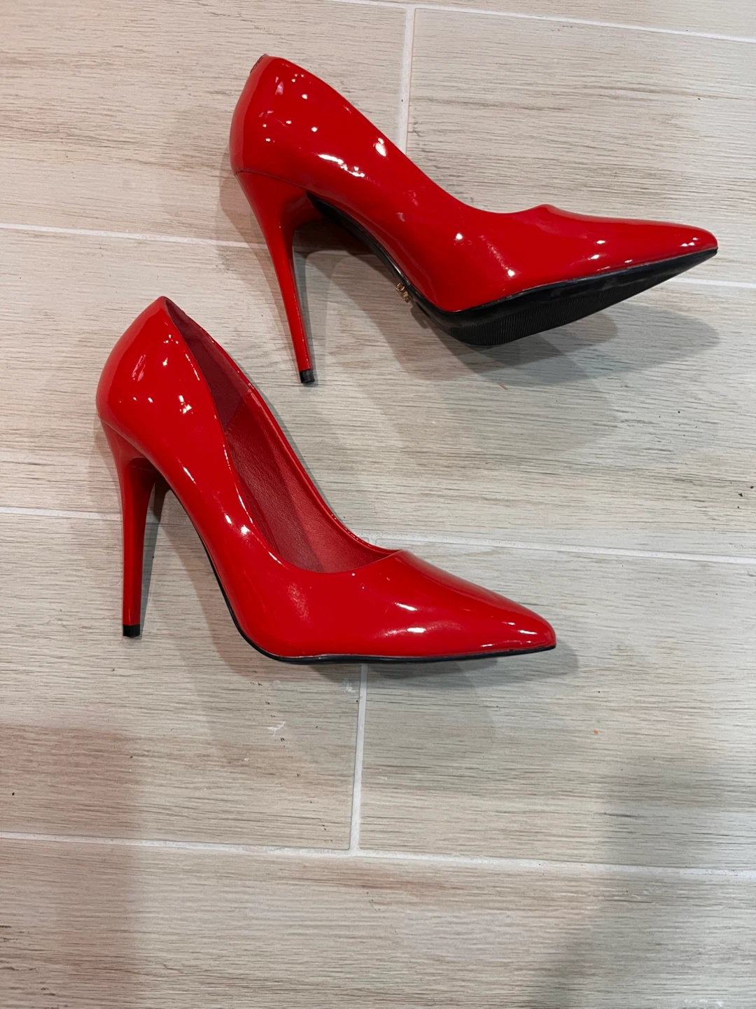 NEW Size 6 Kingswink Red Patent Stiletto Heels - photo 5