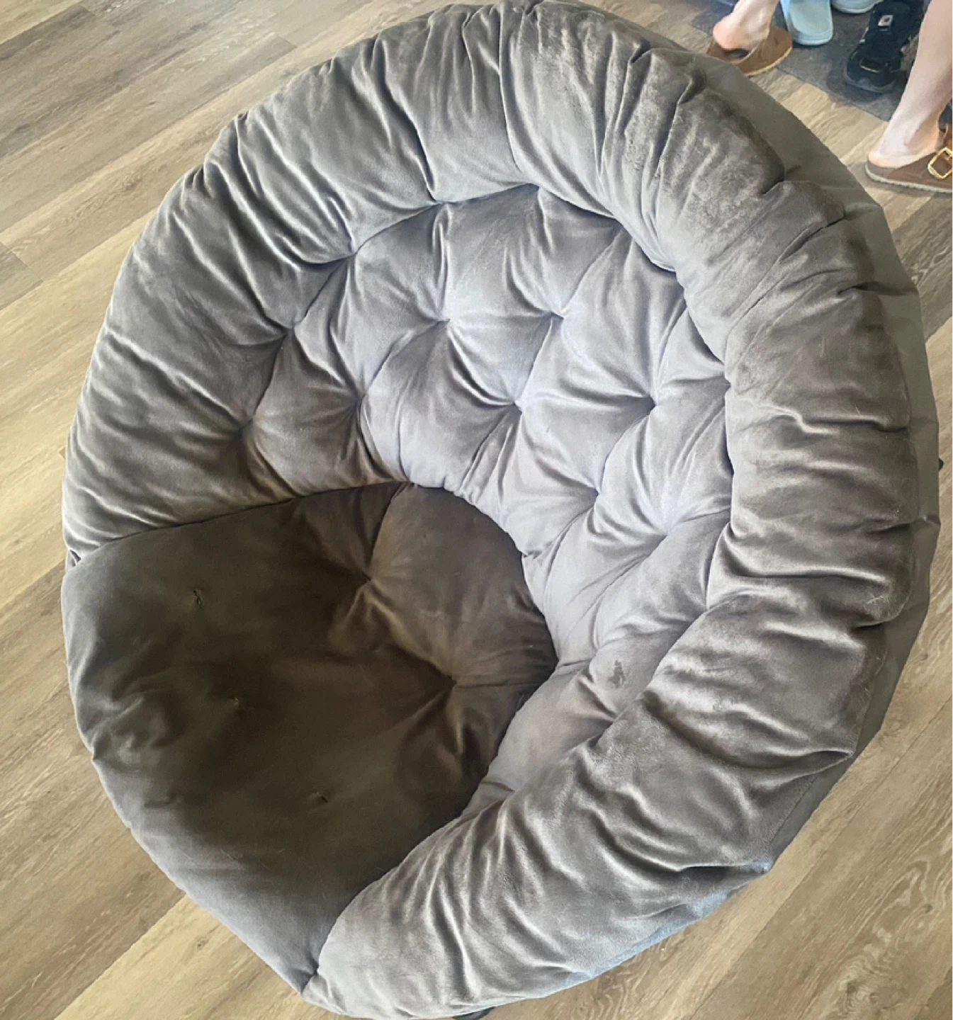 Grey Moon Chair