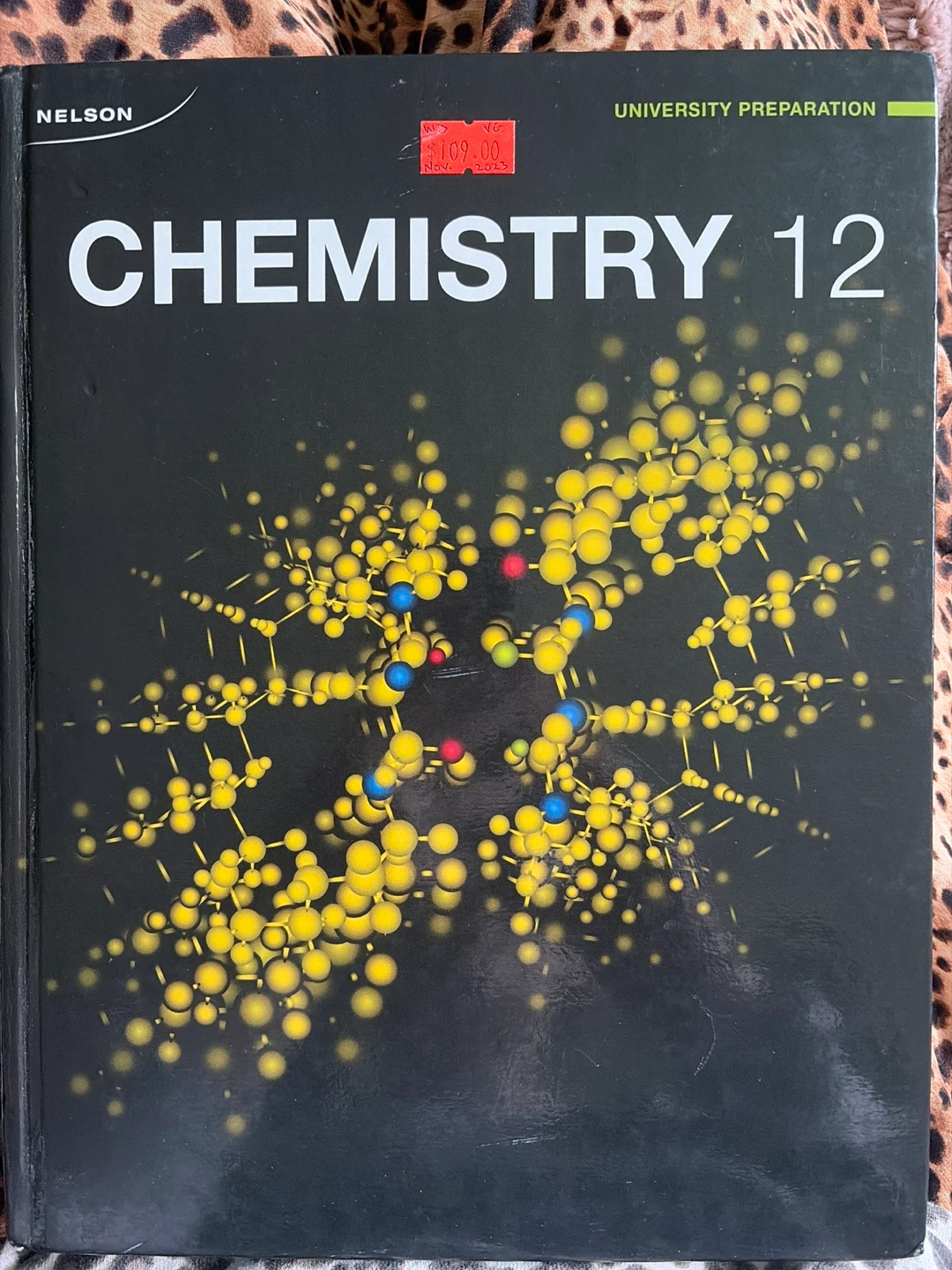 Nelson Chemistry 12 University Preparation Textbook