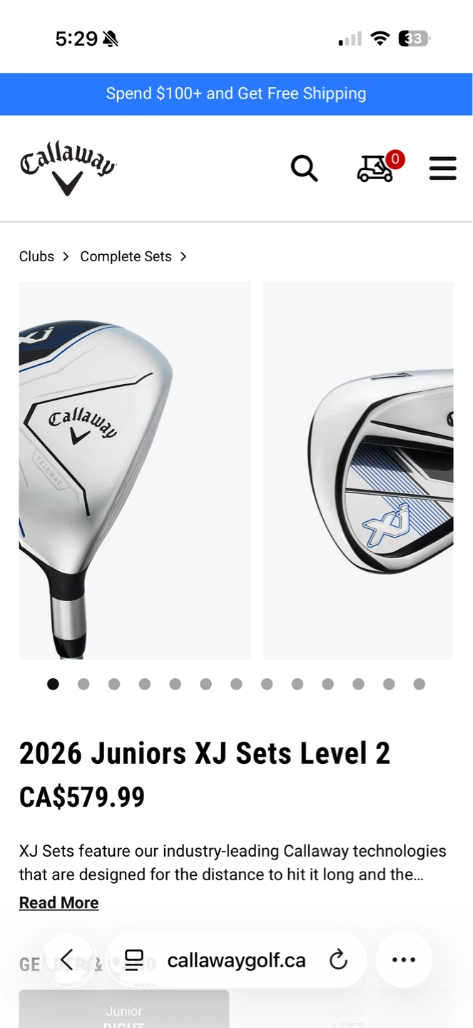 Callaway XJ Junior Golf Clubs - photo 3