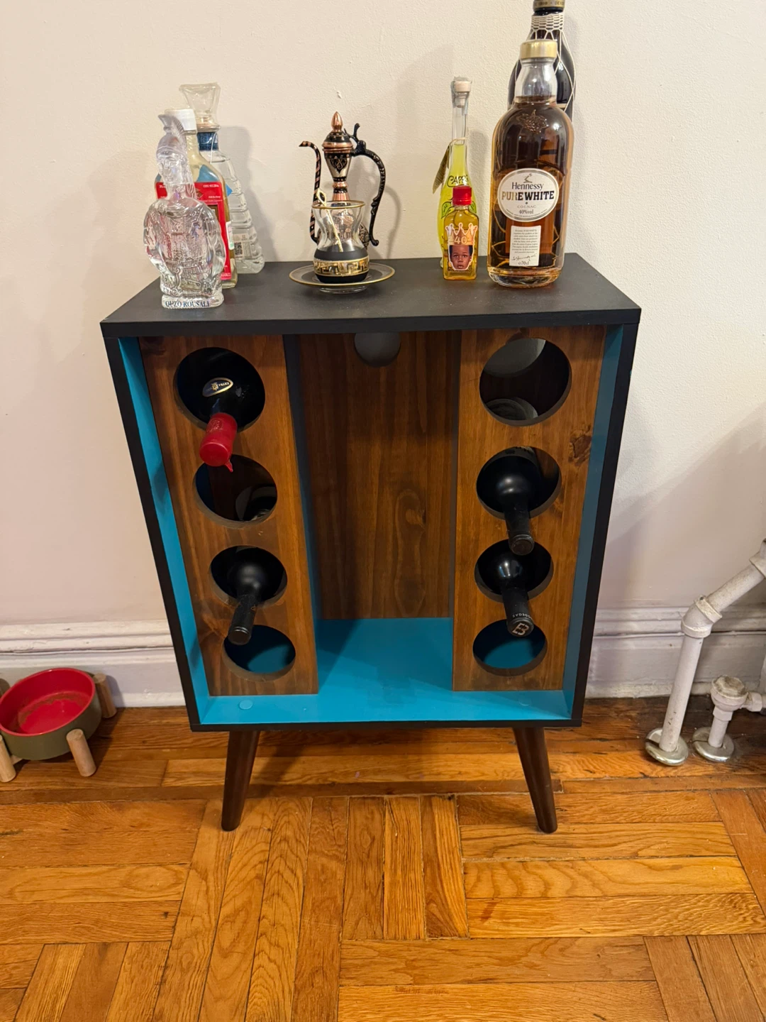 Mid-Century Modern Wine Cabinet