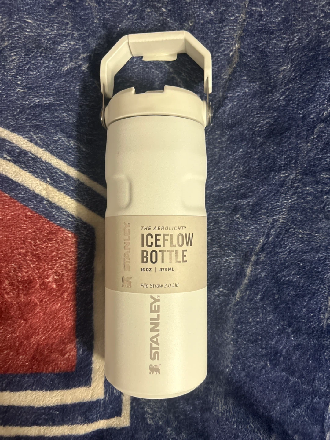 Stanley IceFlow AeroLight Flip Straw Bottle 16oz White - photo 2