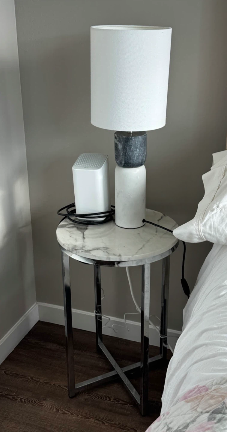 Truetrend Round Cross Leg Side Table