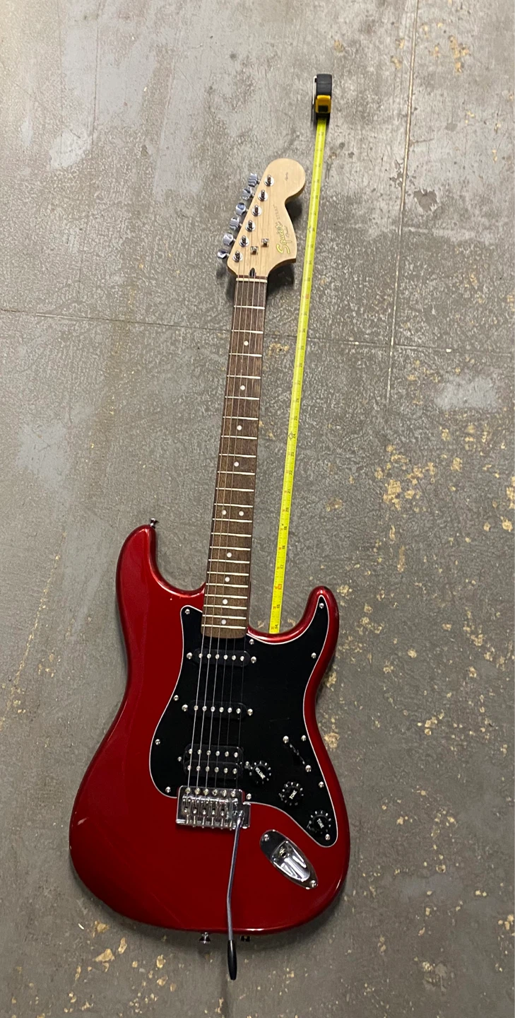 Squier Stratocaster Electric Guitar - Red