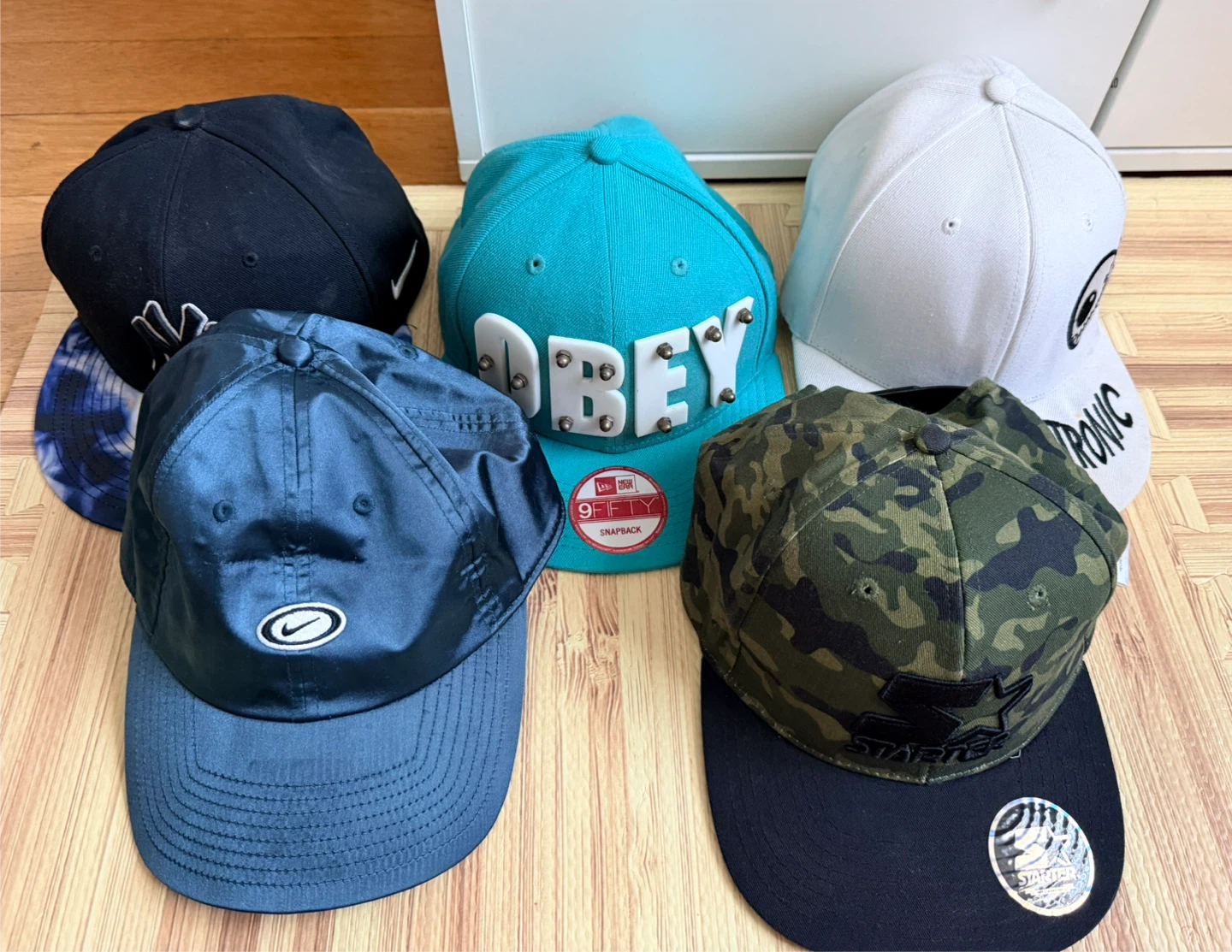 Collection of 5 Caps