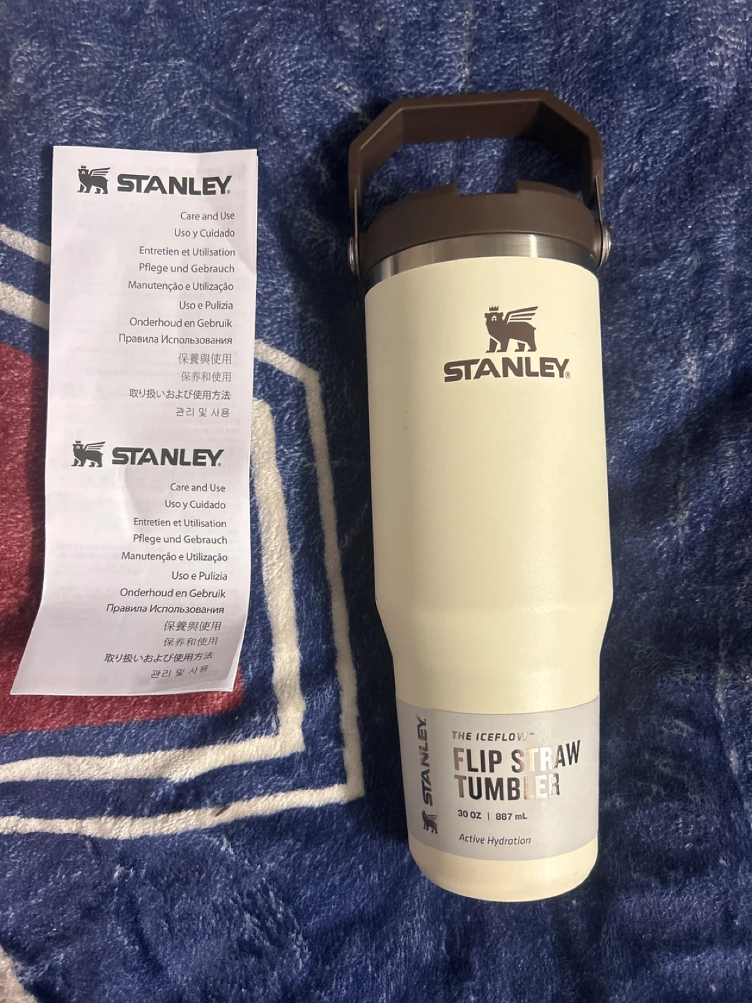 Stanley IceFlow Flip Straw Tumbler - Cream 30 oz - photo 2