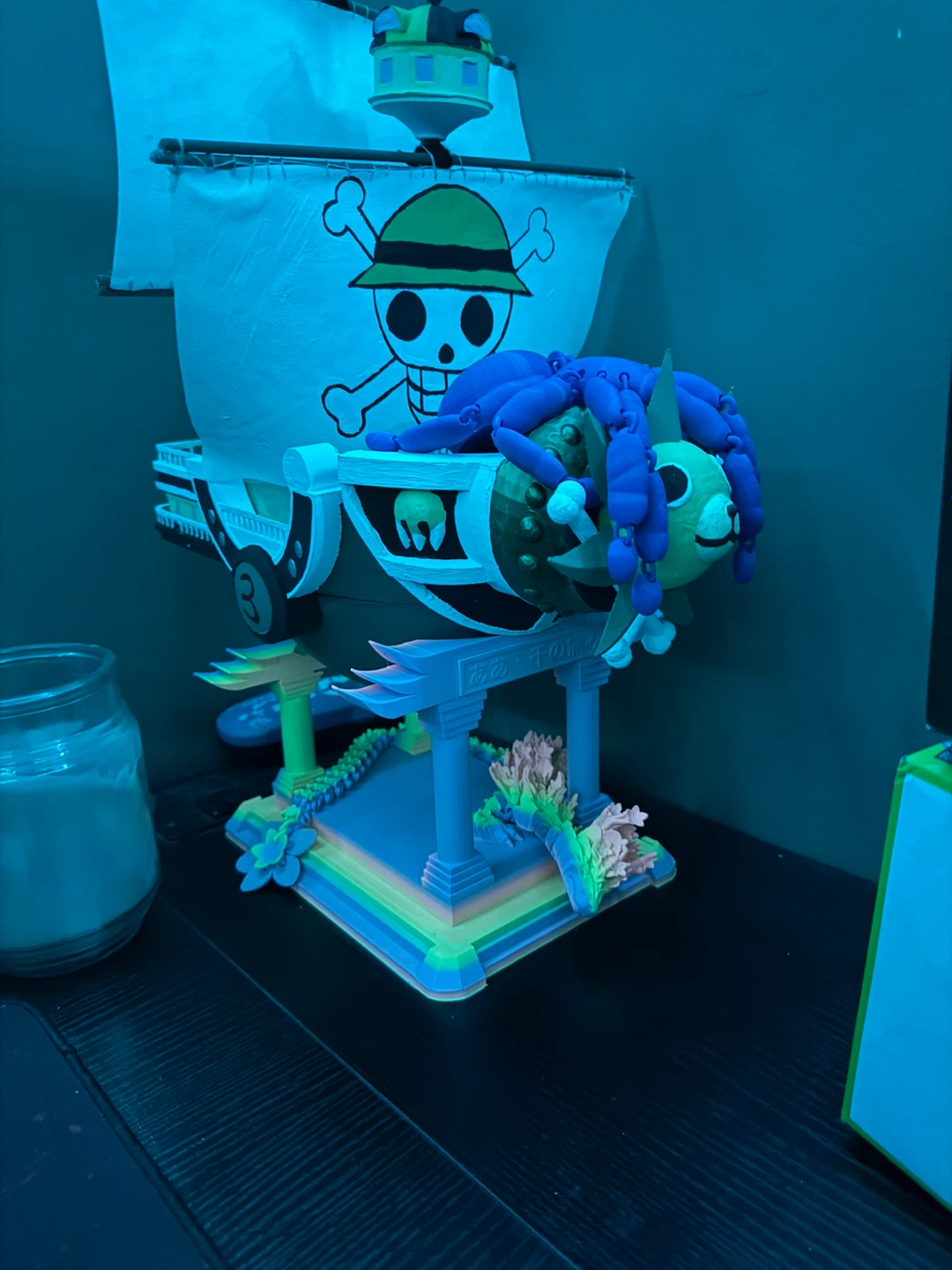 One Piece Thousand Sunny Ship Model