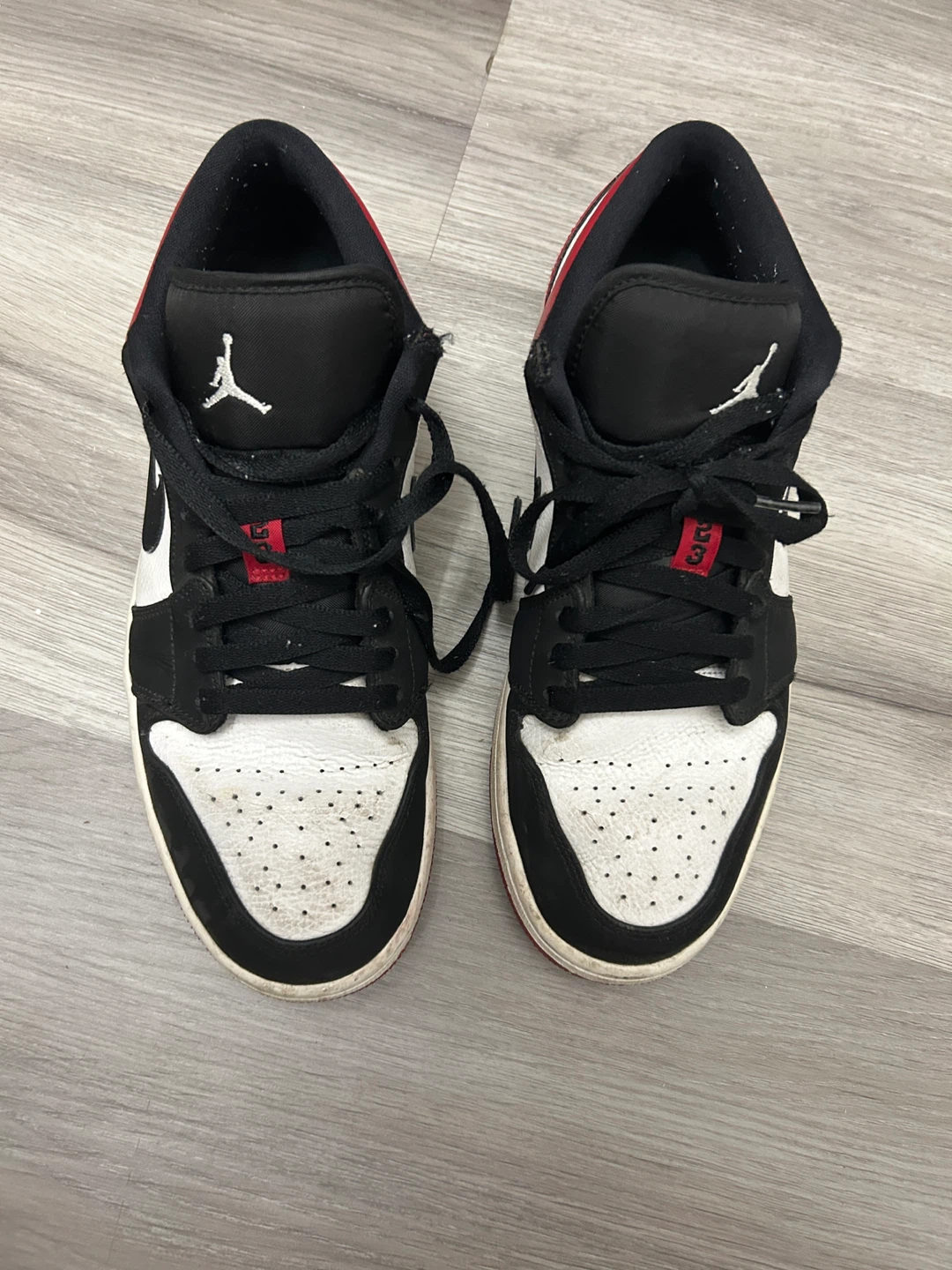 Jordan 1 Low Black Toe - photo 2