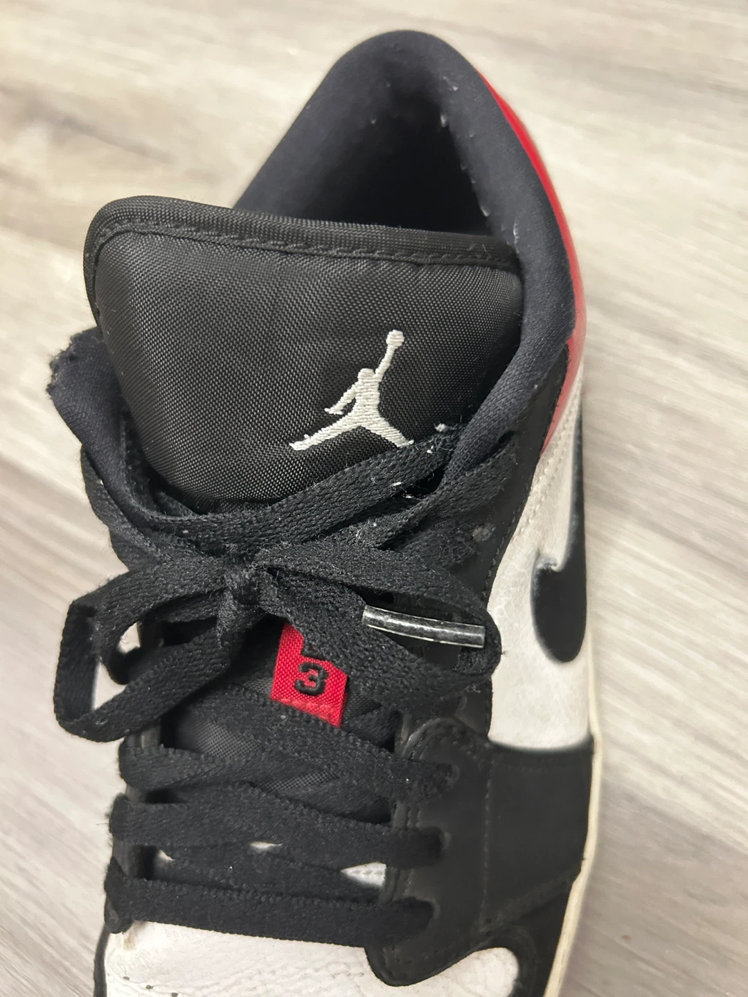 Jordan 1 Low Black Toe - photo 4