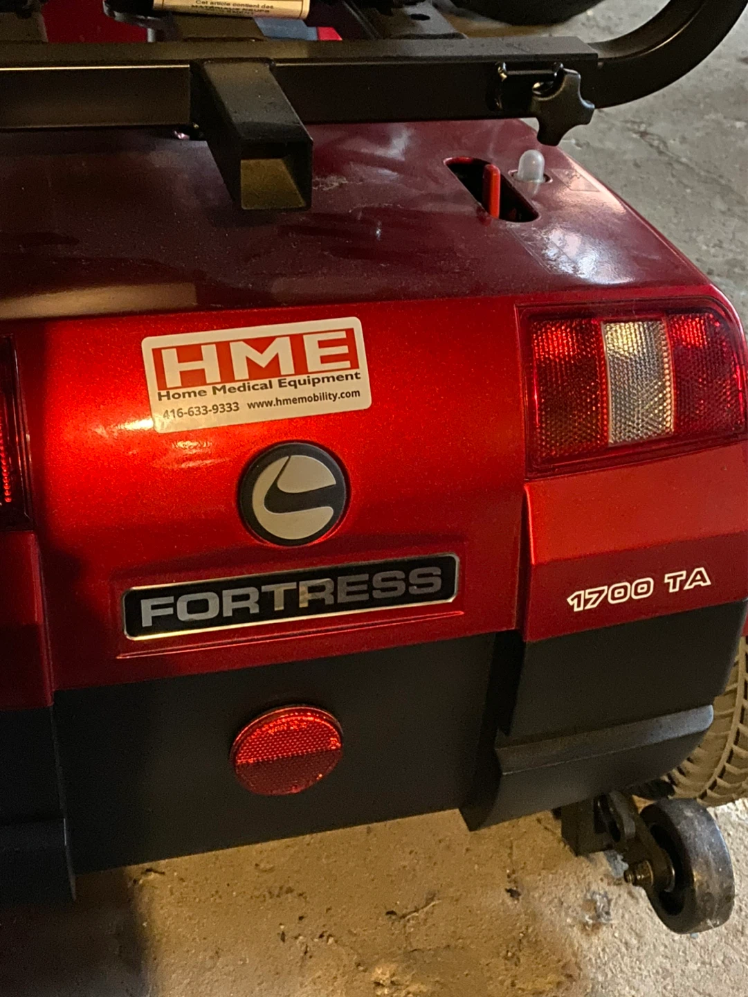 HME Fortress 1700 TA Mobility Scooter - photo 4